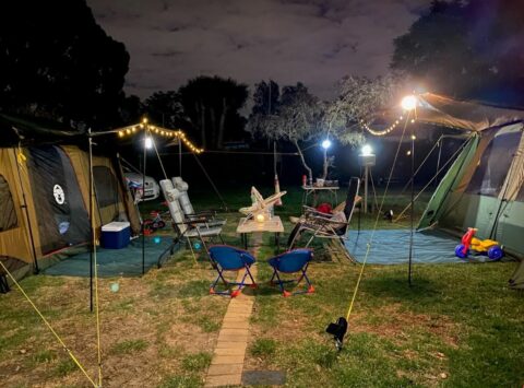 Powered Tent Site